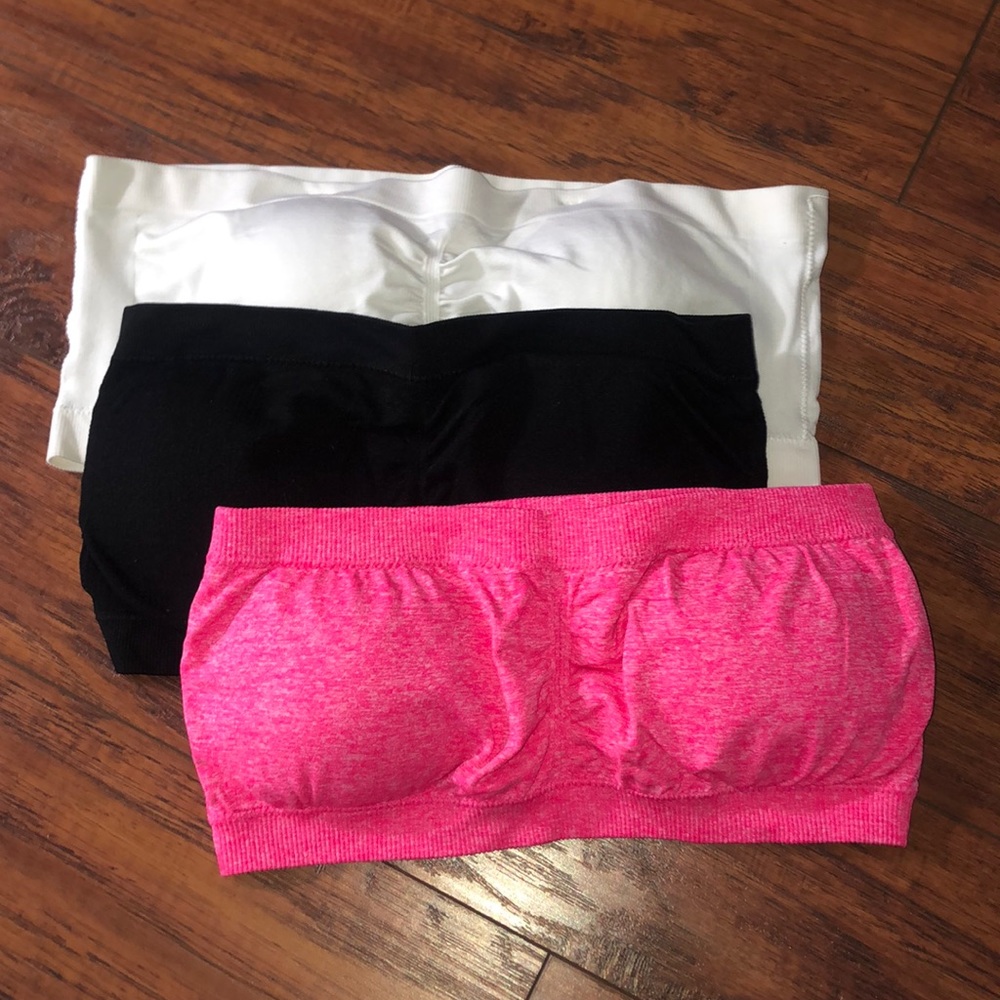 Strapless sports bra lot